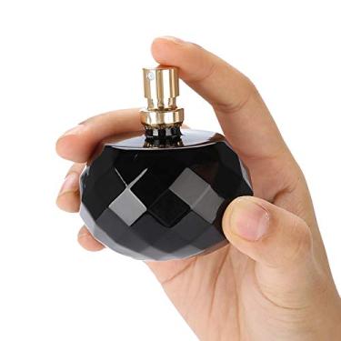 Imagem de Socobeta Perfume feminino, lindo perfume portátil de 60 ml para viagens para amigos (preto)