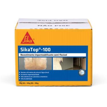 Imagem de Sikatop 100 18Kg Impermeabilizante E Protetor - Sika S.A.