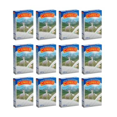 Imagem de KIT LEITE DE CABRA EM PO INTEGRAL CAPRILAT 200G - QUANTIDADE: 12UN