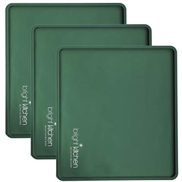 Imagem de Folhas de desidratador de silicone de couro de frutas de 3 bordas compatíveis com tapetes de secador antiaderentes com aroma de sansão, para secador, frutas, ervas, batatas fritas, bolachas de linho,