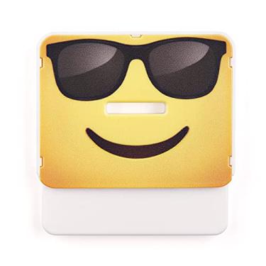 Imagem de Corta Pac Naxos – Abridor de Embalagens Longa Vida, Sachês e Sacos Plásticos com Ímã Decorativo de Geladeira com Porta-Recados – Prático, Seguro e Estampas Sortidas Tema: óculos.