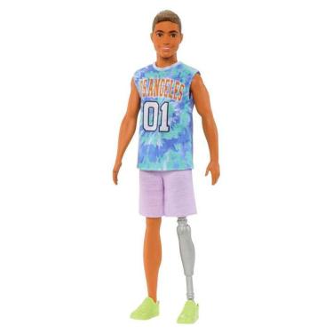 Imagem de Boneco - Barbie Fashionista - Ken com Perna Protetica MATTEL