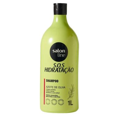 Imagem de Salon Line, Kit Shampoo E Condicionador, Sos Hidratação, Liso Extremo, Vegano - Cabelos Lisos E Ondulados, 1 L Cada