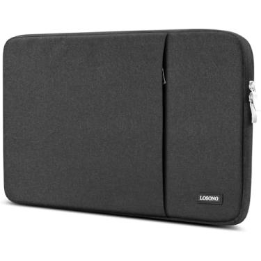 Imagem de Losong Capa para monitor portátil de 16,1 polegadas, capa protetora para monitor portátil Uperfect Arzora AOC Hongo Caperave Totyeah de 40,6 cm, bolsa portátil para monitor com bolso acessório,
