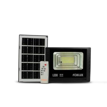 Imagem de Refletor LED 50W 6500K IP65 Placa Solar Foxlux