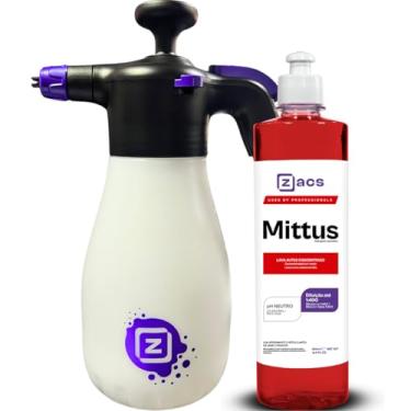 Imagem de Pulverizador Gerador De Espuma Snow Foam Manual Zacs + Shampoo Zacs