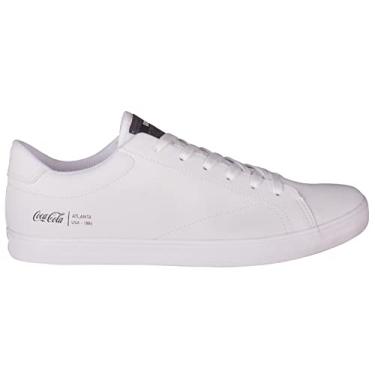Imagem de Tênis Coca-Cola Shoes, Yankee, Unisex, All White, 42