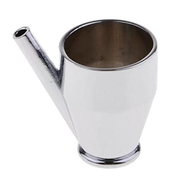 Imagem de Xiaojikuaipao Copo de cor de metal de 5 ml para a maioria dos sifões fonte de aerografia de sinalização dupla