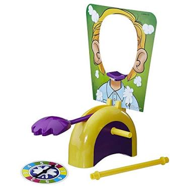 Imagem de Jogo Hasbro Gaming Pie Face Reação Em Cadeia Hasbro Gaming Amarelo/roxo