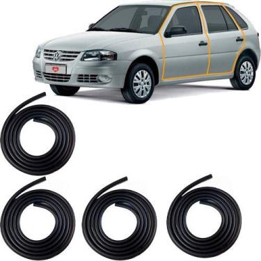 Imagem de 4 Borrachas De Porta 709510 Volkswagen Gol 1995 A 2000 709510*4 Bola 4