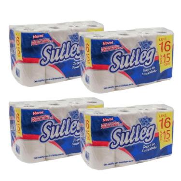 Imagem de Papel Higiênico Folha Simples Fardo com 64 Unidades Sulleg