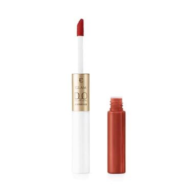 Imagem de Eudora Glam Batom Líquido Duo Canela Sublime 3,5g