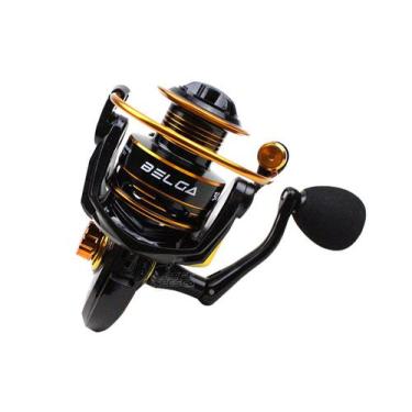 Imagem de Molinete Albatroz Belga 30 - 3 Rolamentos - Albatroz Fishing, Black