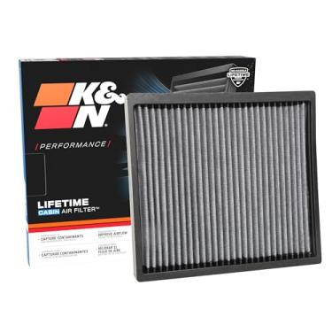 Imagem de K&N Filtro de ar da cabine Premium: Alto desempenho, lavável, fluxo de ar limpo para o seu gabinete: Serve para Ford Ranger 2011-2019; Ford Everest 2015-2018; MAZDA BT50, VF2052