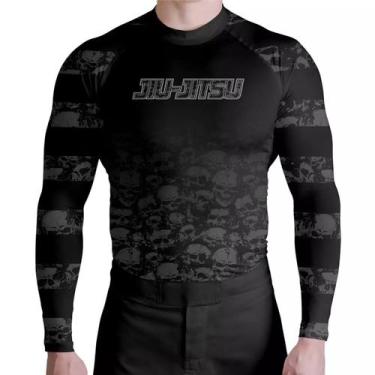 Imagem de Rash Guard Jiu Jitsu Skull ATL - Atlética Esportes, M