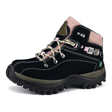 Imagem de Bota Coturno Feminino Confortavel Resistente - Dragxter, Preto, 37