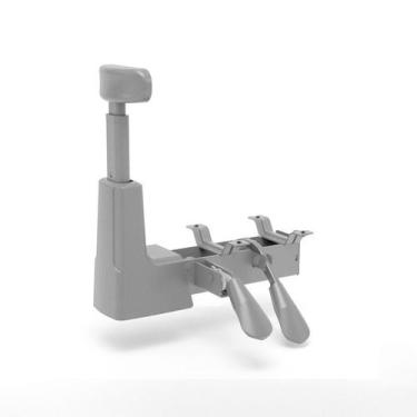 Imagem de Mecanismo de Fixação do Assento ao Encosto Back System Cinza - Plaxmet