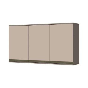 Imagem de Armário Aéreo Henn 3 Portas Connect C56 1,20 Cm Duna-cristal