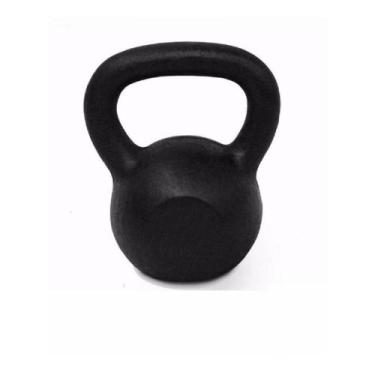 Imagem de Kettlebell Kl Master Fitness para Academia Funcional 10 Kg, Preto