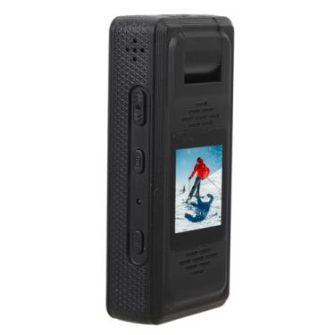 Imagem de Body Cam 4K 12MP Portátil Lente Giratória de 180 Graus Wearable Back Clip Gravador de Vídeo Filmadora para Viagens Ao Ar Livre, Gravação de Imagens e Vídeos Com Cores Ricas