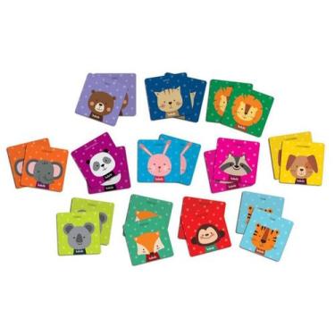 Imagem de Brinquedo Educativo Super Memoria Animais da Floresta 3+ - Babebi