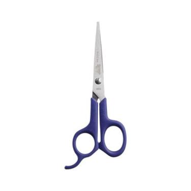 Imagem de Tesoura De Barbeiro Basic Blue 5" - Corneta - WESTERN, 5"