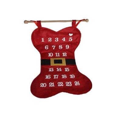 Imagem de Calendario de Ossinho Vermelho - 60x38cm - 1 unidade - Rizzo