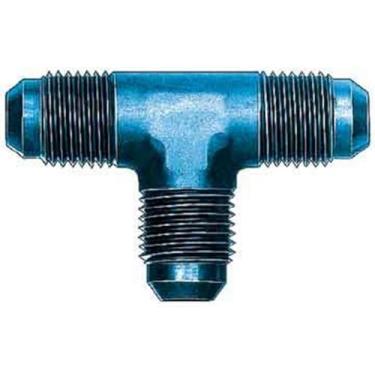 Imagem de Aeroquip Adaptador FCM2061 de alumínio anodizado azul -04AN Flare Union T