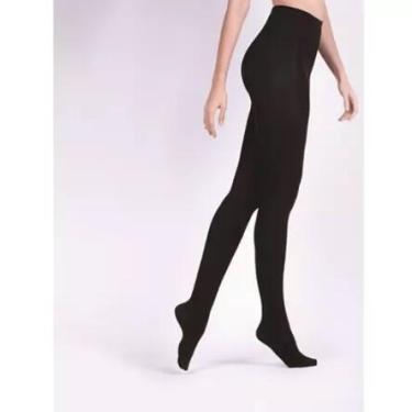 Imagem de Meia Calça Loba fio 80 Acrilico 5805-001 - Padrao, Preto, G