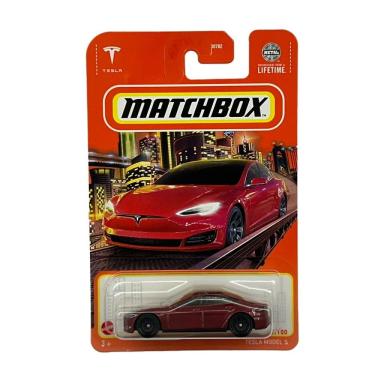 Imagem de Miniatura Carro Matchbox Tesla Model S 1:64