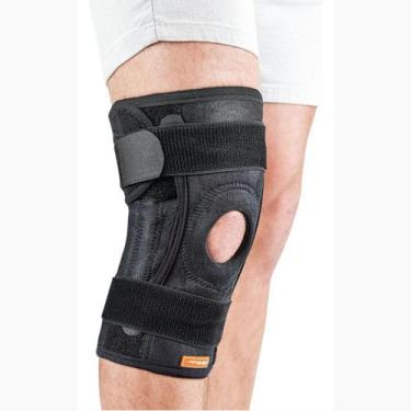 Imagem de Joelheira Reforçada PREMIUM Ajustável Relieve Hidrolight Menisco Torçã
