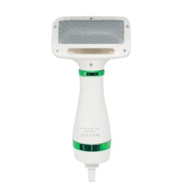 Imagem de Secador Escova Pet Grooming 2Em1 220V Cor Branca 300W - Secador Pet