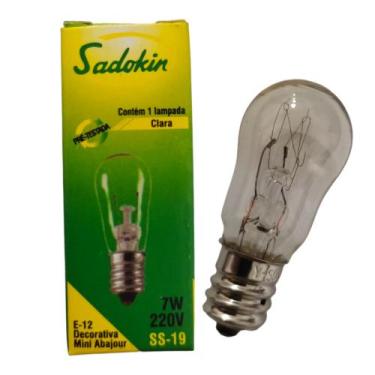 Imagem de Lâmpada Decorativa Para Mini Abajur / lustre 7W 220V E12 Sinaleiro - S