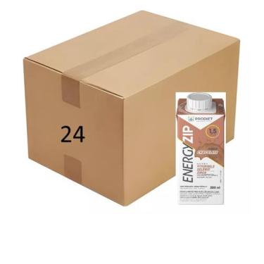 Imagem de Kit 24 Energyzip 200ml Chocolate Prodiet