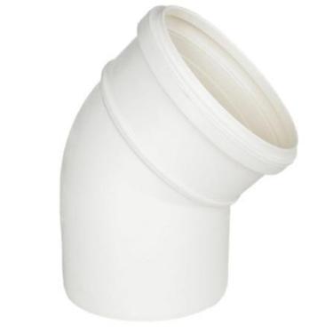 Imagem de Cotovelo/Joelho 45 Esgoto SD DN Cor: Branco - PLASTILIT, 40mm