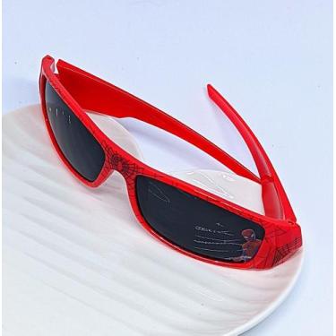 Imagem de Óculos de Sol Infantil Meninos Flexível Homem aranha Proteção Uv400 de