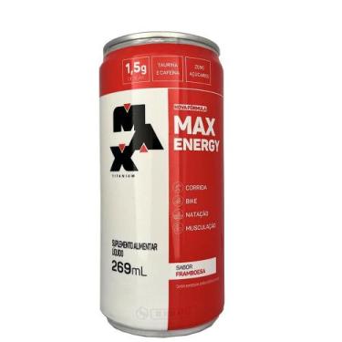 Imagem de Bebida Energética Max Energy 269Ml - Max Titanium