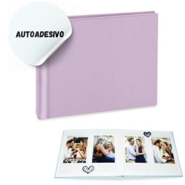 Imagem de Álbum de Fotos Autoadesivo LILÁS - Filmes Instax Mini Fujifilm