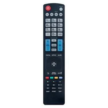 Imagem de AKB73755450 controle remoto de substituição compatível com LG LED Smart TV 65LX570H 49LX570H 43LX570H 40LX570H 55LX570H 32LX570H 49UT570H0UA 50UT570H0UA 55UT570H0UA 65UT570H0UA 65UT570H0UA H0UB 4