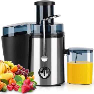 Imagem de Hezaru Centrifuga de Frutas, 110V, 500W, 3 Velocidades, Juicer, Extrator de Suco, Máquina Espremedora Eficiente