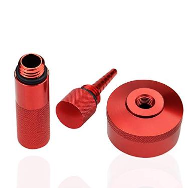 Imagem de Adaptador de tampa de gás de funcionamento prolongado de alumínio sem bagunça, funil de troca de óleo, ponta magnética, vareta de óleo compatível com Honda Generator EU2000i EU1000i EU3000i