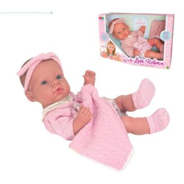 Imagem de Boneca bebe reborn realista bonequinha nenem riborn pesada bonecona be