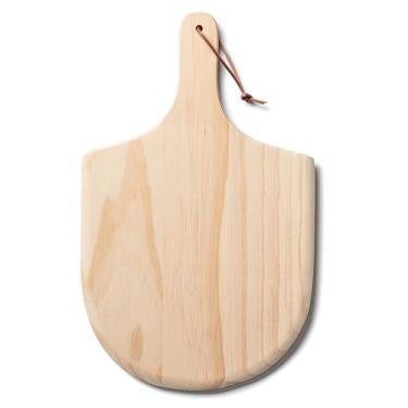 Imagem de Fante's Casca de pizza de 25 cm, pinho natural da Nova Zelândia, serve para fornos de bancada, o mercado italiano original desde 1906