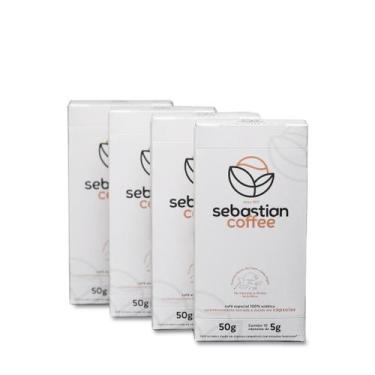 Imagem de Café Especial - Kit 4 Cx Cápsulas 10 Un. Cada - Sebastian - Sebastian 