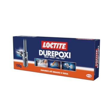Imagem de Loctite Massa Adesiva Durepoxi, Massa Epóxi para reconstrução, modelagem, fixação e vedação, Resina Epóxi para uso doméstico, profissional e de artesanato, Cola Moldável, 1x100g, Branco