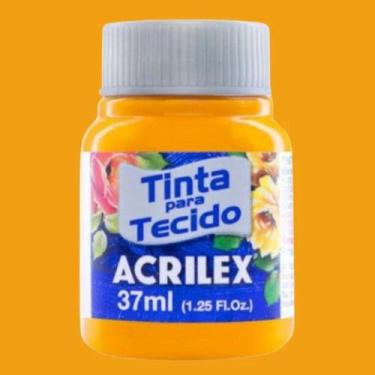 Imagem de Tinta para Tecido Fosca Acrilex 37 ml Cores Quentes - 04140