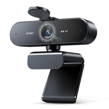 Imagem de EMEET Webcam NOVA 4K para PC - Ultra 4K HD, foco automático PDAF, microfones com cancelamento de ruído duplo, FOV de 73°, correção automática de luz, USB-A, capa de privacidade, ideal para reuniões de