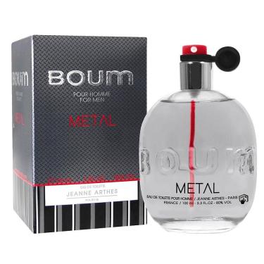 Imagem de Perfume Masculino Jeanne Arthes Boum Metal Edt Spray 100 Ml