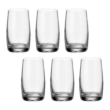 Imagem de Copo De Cristal Bohemia Para Água e Suco 380 ml Pavo 6 Peças - Bohemia