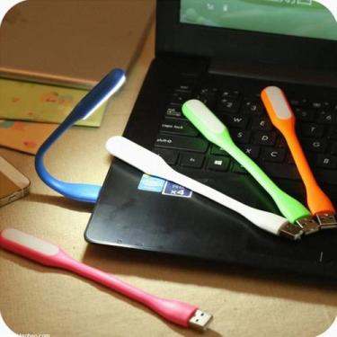 Imagem de Mini luz led luminaria notebook usb flexivel mini abajur portatil - MB